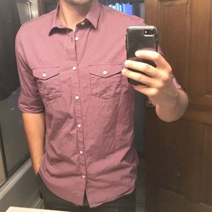 Calvin Klein button down long sleeved